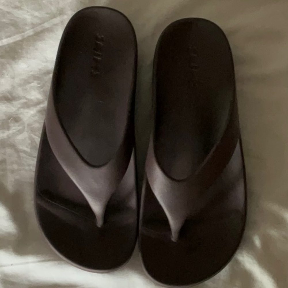 SKIMS Dark Brown Sandals